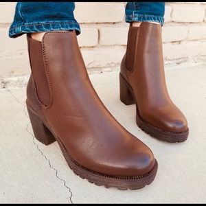 Brown Ankle Booties